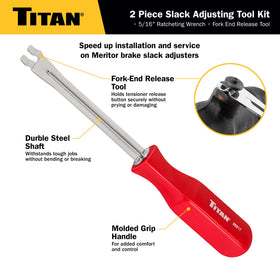 Titan 85512 side-mounted lever enables easy forward and reverse operation
