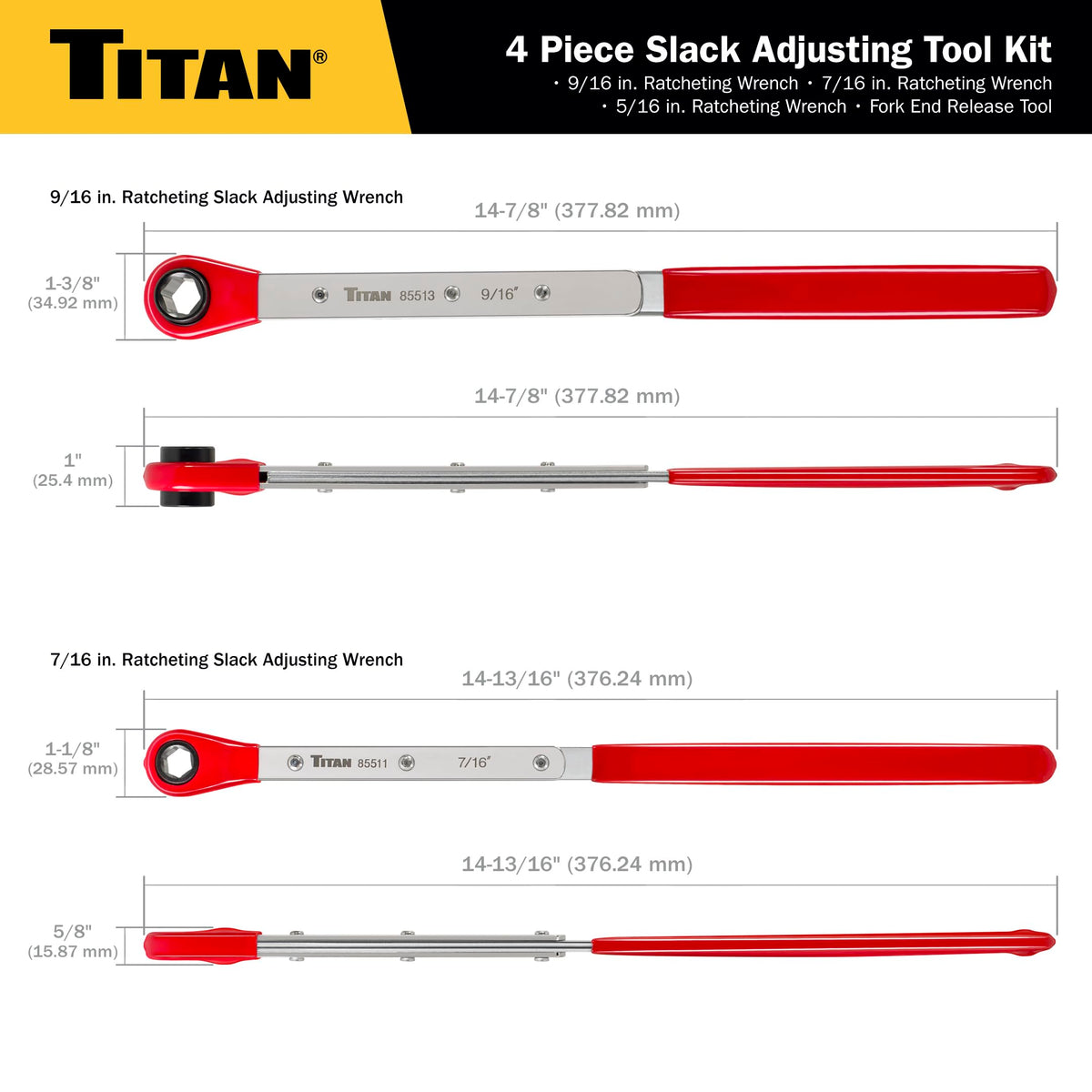 Titan 85569 made in Taiwan, designed for fleet maintenance