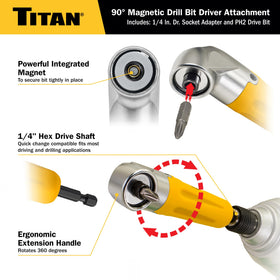 Titan compact head designed for restricted spaces supports close-quarter fastening