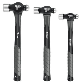 Titan Pro-X three-hammer set displayed together for a versatile toolkit.