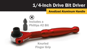 Titan 11321 with 90 tooth ratcheting enables precise small angle turns.
