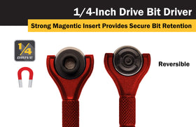 Titan 11321 swivel head pivots 252 degrees for versatile driving.