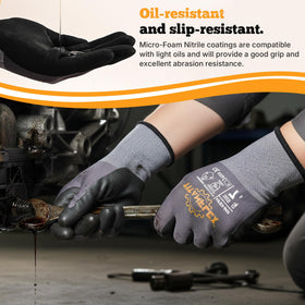 TitanFlex breathable nylon shell delivering cool comfort during hot work.