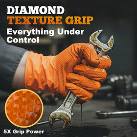 TitanFlex latex-free nitrile gloves reduce latex sensitivities