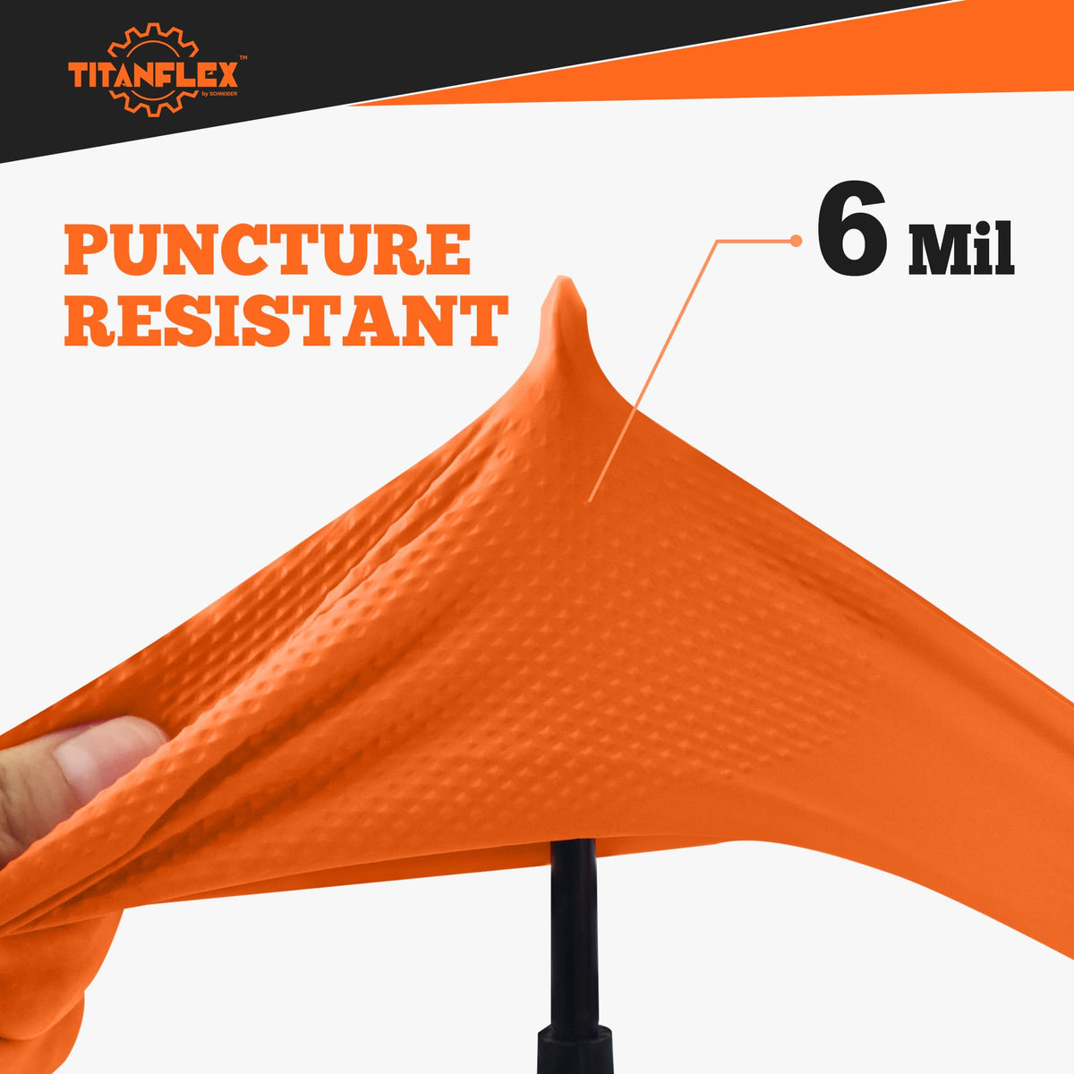 TitanFlex comfortable fit with snug cuffs for long wear