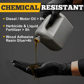 TitanFlex latex-free nitrile gloves reduce allergy risk while staying elastic