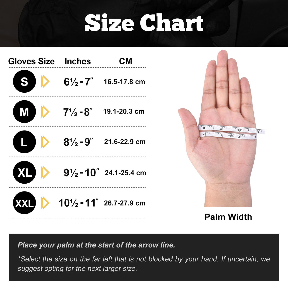 TitanFlex professional nitrile gloves 6mil black textured for shop and restaurant tasks