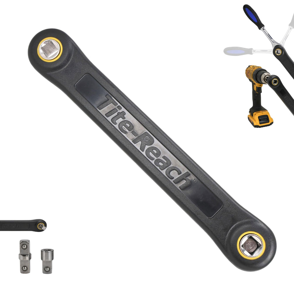 TITE-REACH extension wrench extends your 3/8 inch sockets for hard-to-reach bolts.