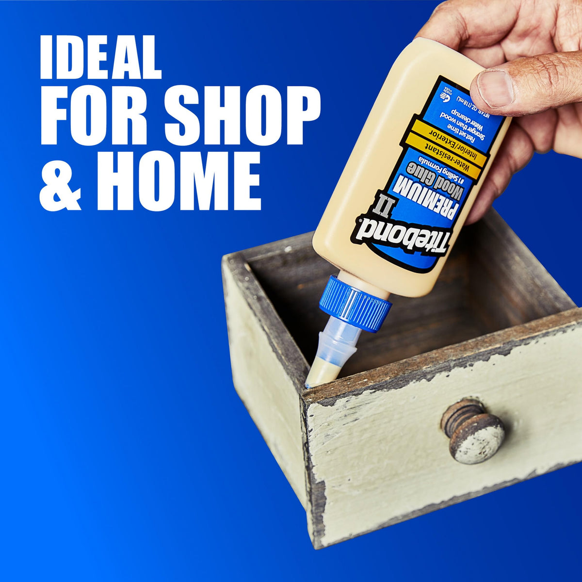 Titebond 5006 II enhances sandable bonds for smooth finishes.