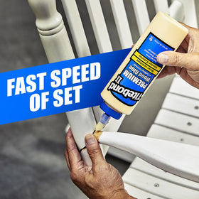 Titebond 5006 II water-resistance test shows durable outdoor joints.