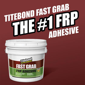 Titebond GAL FASTGRB FRP Adhesive application tool shown for quick grab and trowel use.