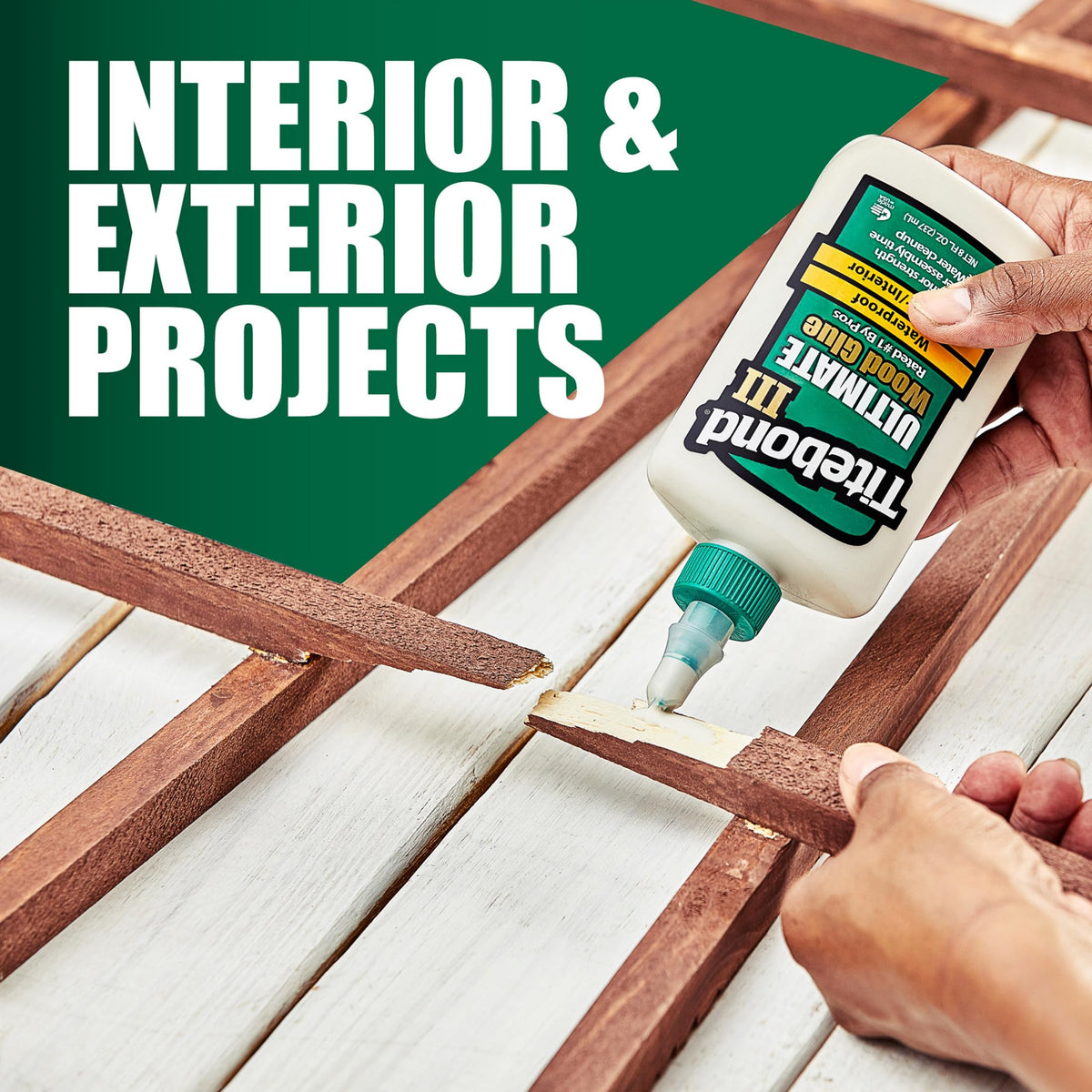 Titebond III sanding after glue yields smooth finish without softening.