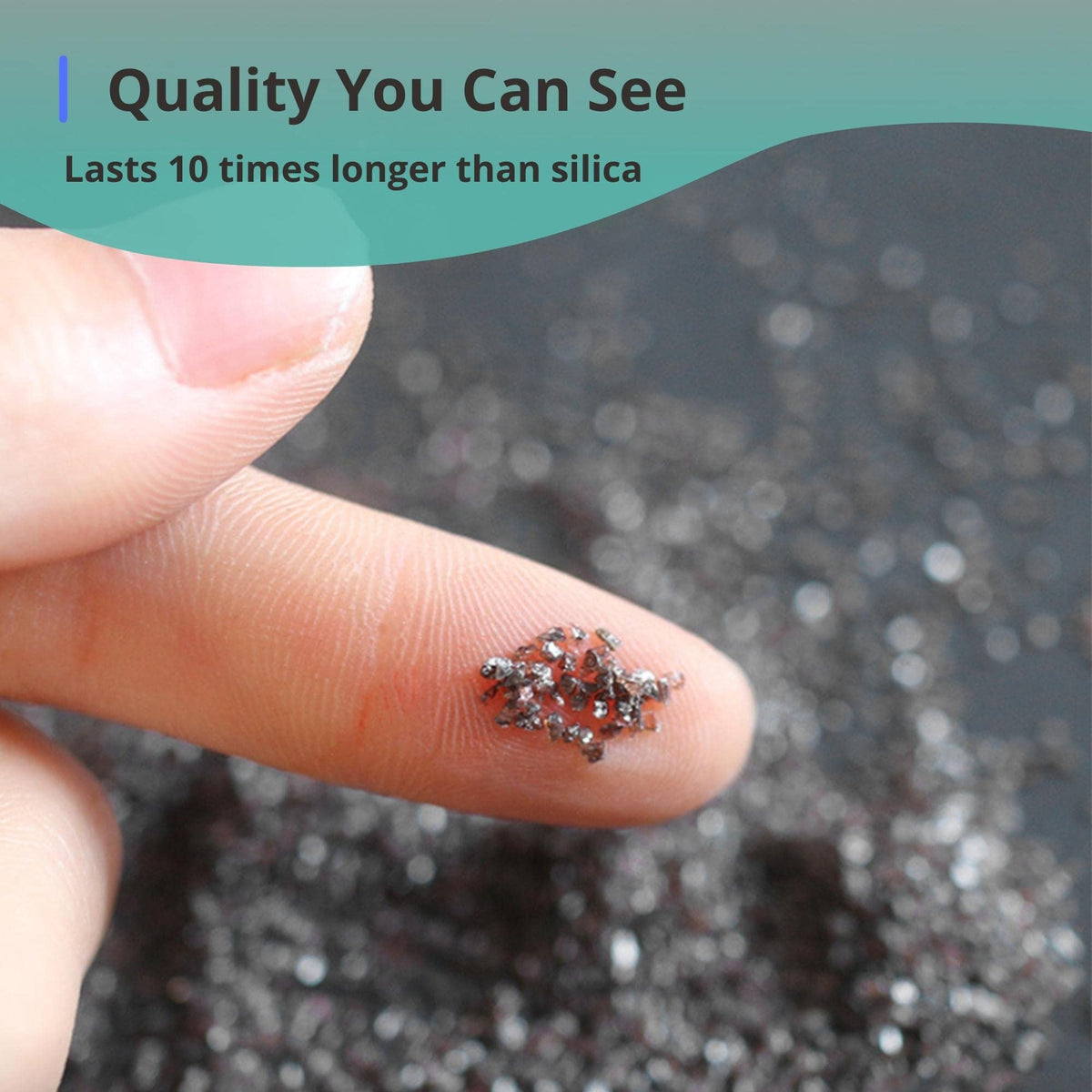 TITGGI 100 grit blast media for glass and stone etching with precision