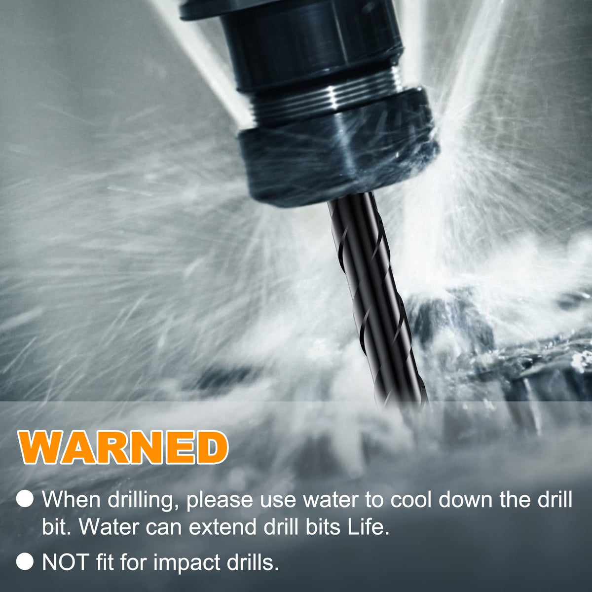 Easy-to-use TITGGI concrete drill bits for general drilling