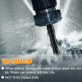 TITGGI hex-handle bits provide safer, steadier hole starts.