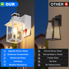 TITOSICHY open-bottom design for easy bulb changes.