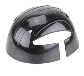 Adjustable hook-and-loop strap on TITUS bump cap