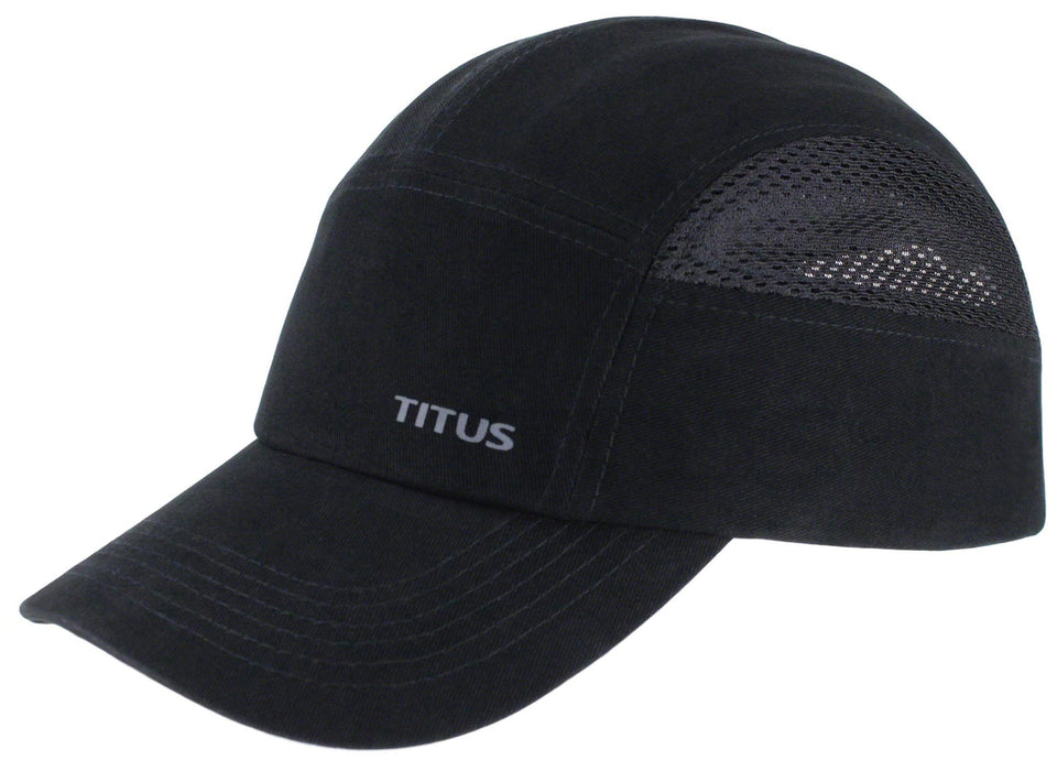 Front view of TITUS bump cap with vented crown for cooling