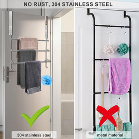 TIUTCOX 304 stainless steel towel rack resists rust