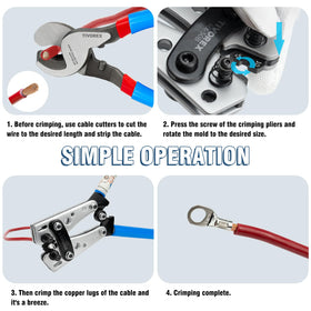 Tivorex heat shrink tubes protect terminations from moisture.