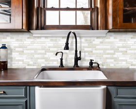 Tiwoos easy peel-stick installation ideal for renters and DIY projects