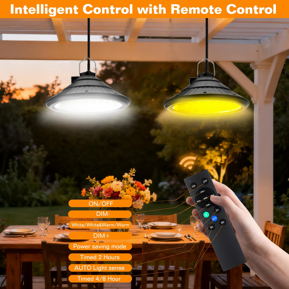 Tiyiawi three-color dimmable LED showing warm and cool modes for poultry.