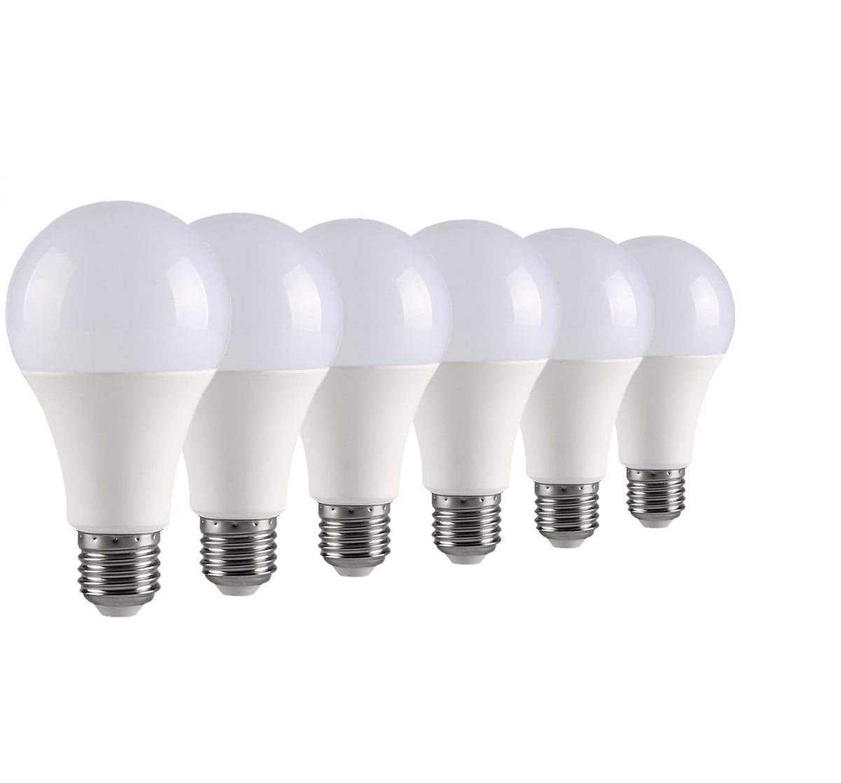 TJBB 3-Way LED bulb soft white six-pack provides versatile brightness for living spaces