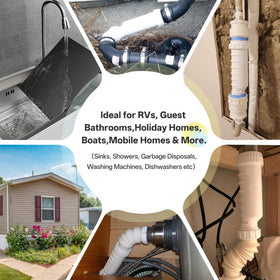 TJCYGO ideal for RVs, boats, cabins and guest bathrooms.