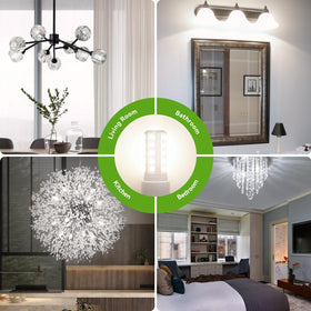 TJOY 360-degree lighting G9 bulb reduces shadows in spaces.