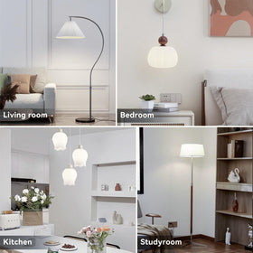 TJOY A19 LED bulbs illuminate living room with bright 800 lumens