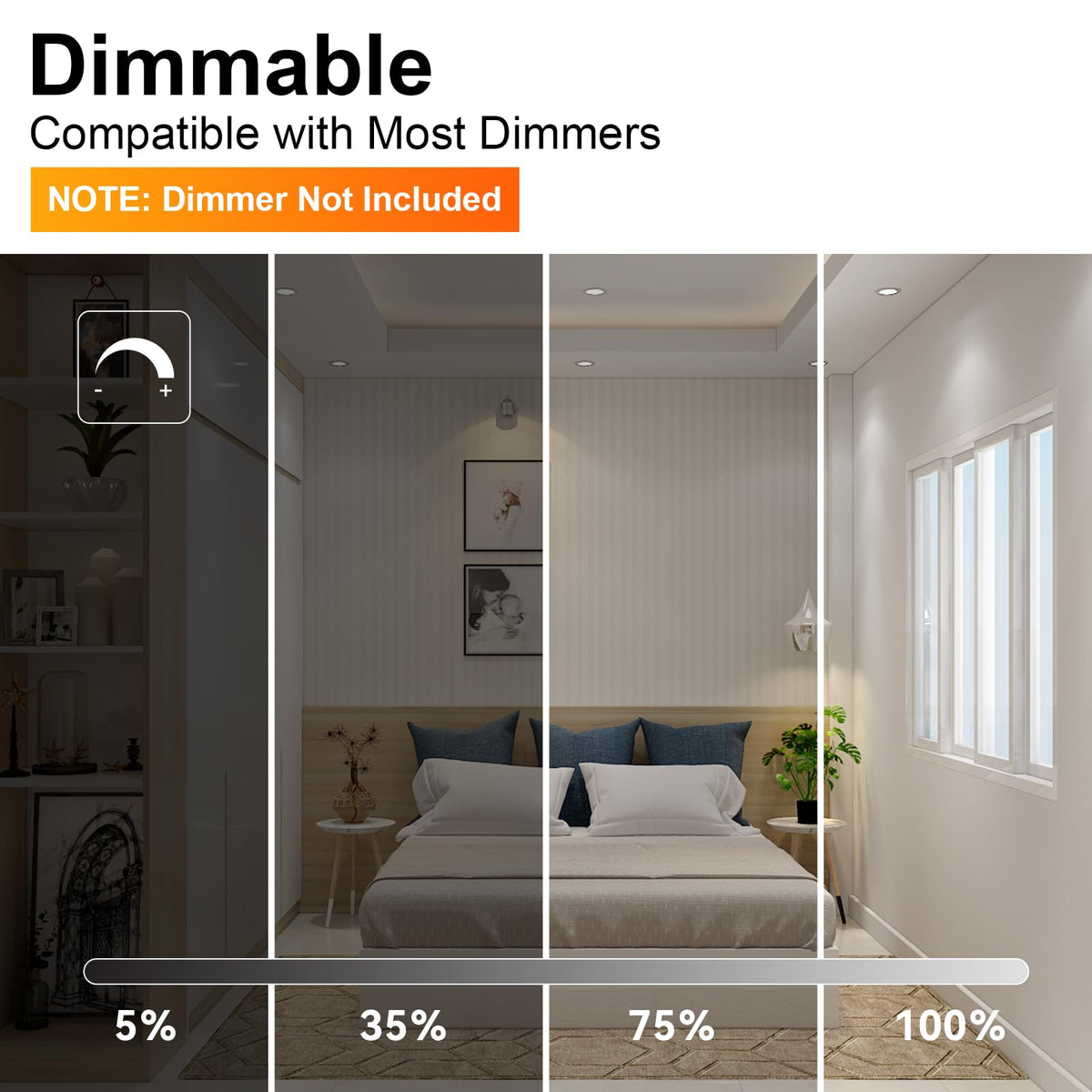 TJOY BR30 120-degree beam for even room illumination