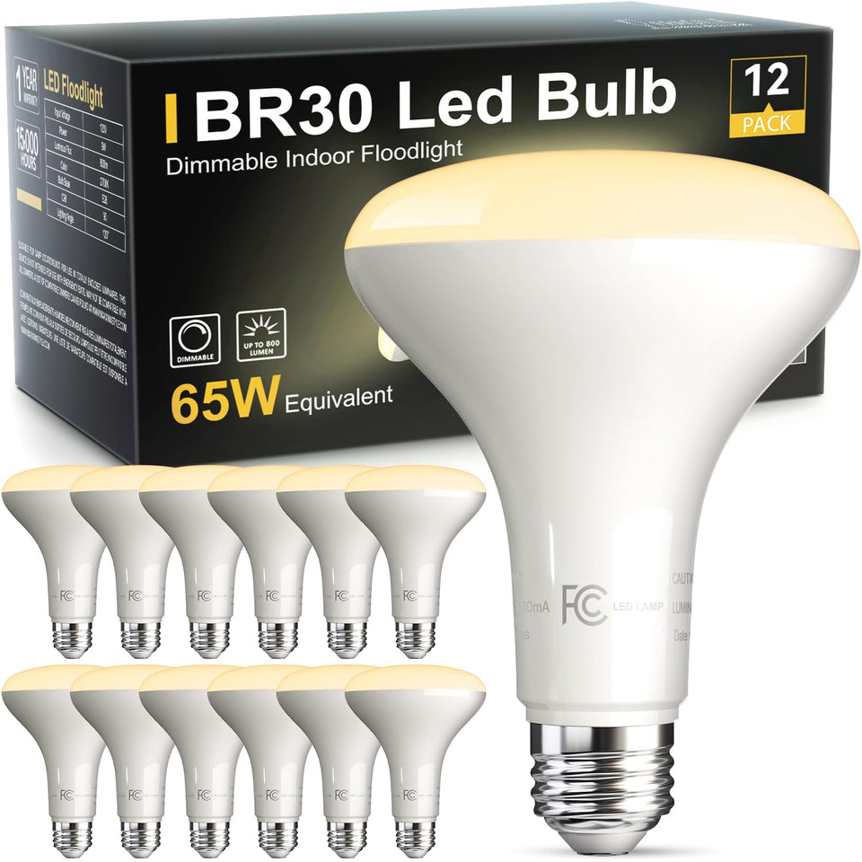 TJOY BR30 bulb pack front view showing value and design