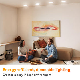 TJOY BR30 recessed-can compatible for ceiling fixtures.