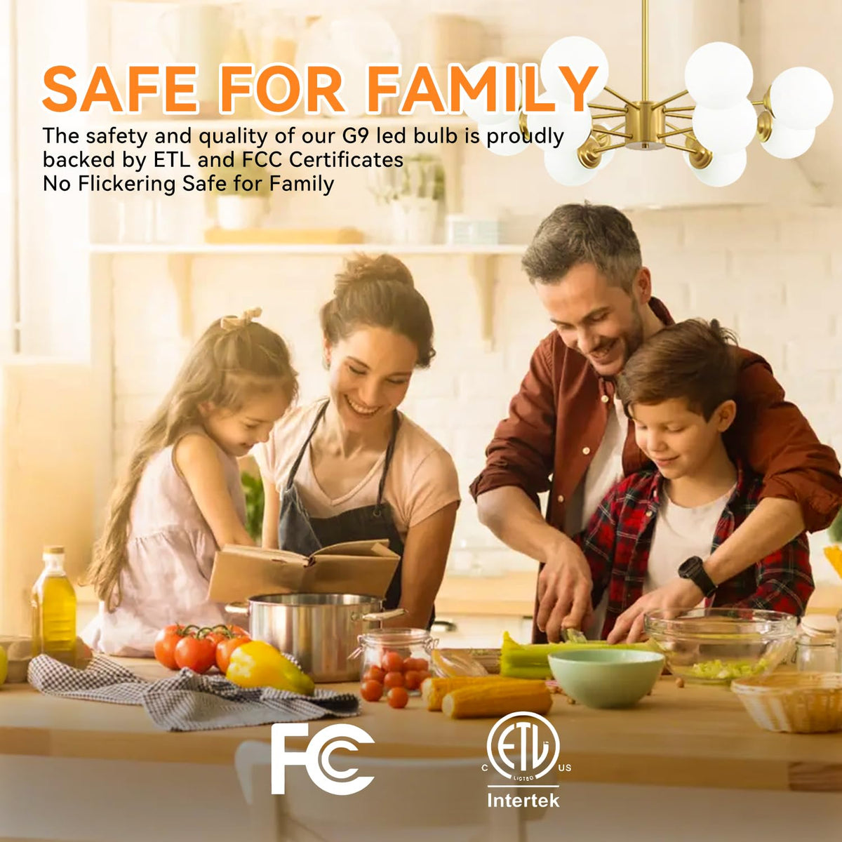 TJOY compatible with chandeliers, pendants, wall sconces and lamps.