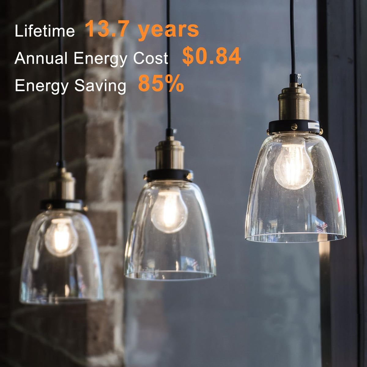 TJOY long-life bulb rated 15,000 hours reducing replacements