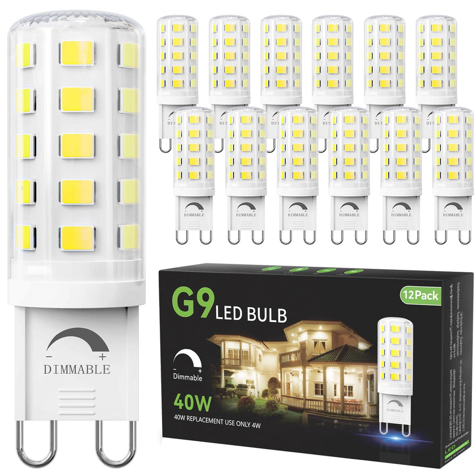 TJOY dimmable G9 LED bulb for chandelier dimming and ambiance control.