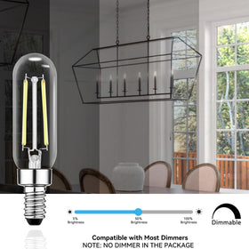 TJOY E12 T6 5000K daylight provides crisp visibility in any room.