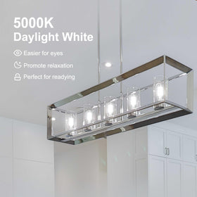 TJOY 800LM bulb provides clear illumination for everyday living spaces