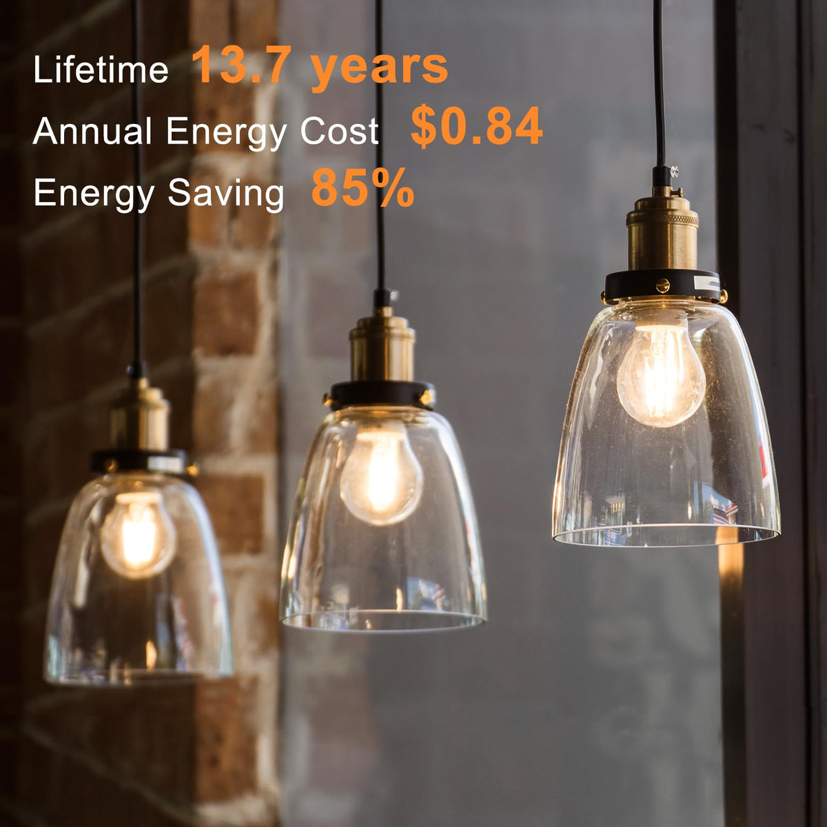 TJOY 8W energy-saving bulb with E26 base for home upgrades