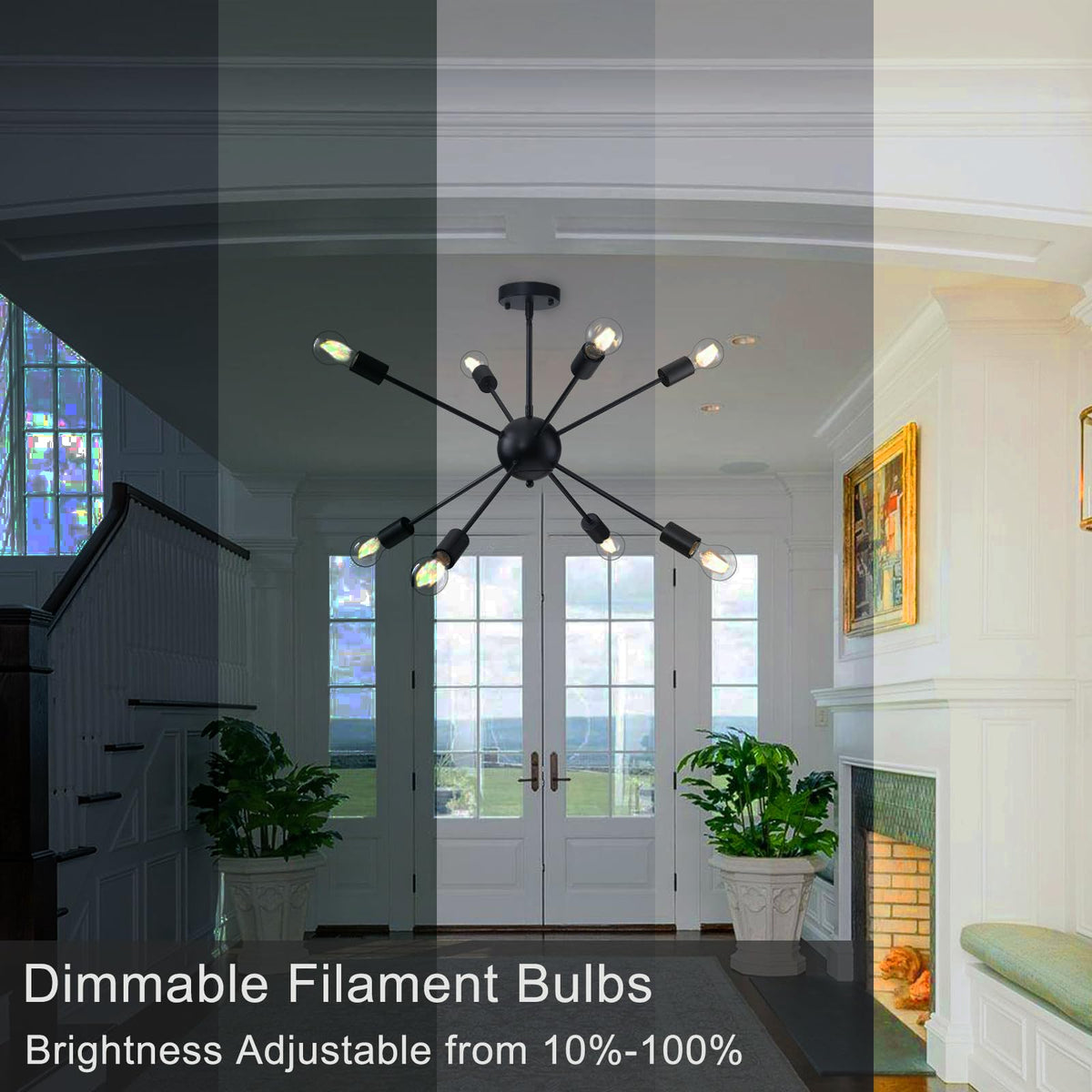 TJOY flicker-free design suitable for reading corners