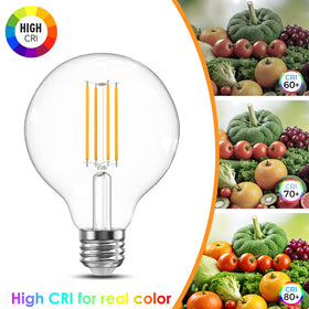 TJOY G25 Edison Globe bulb saves energy while delivering brightness