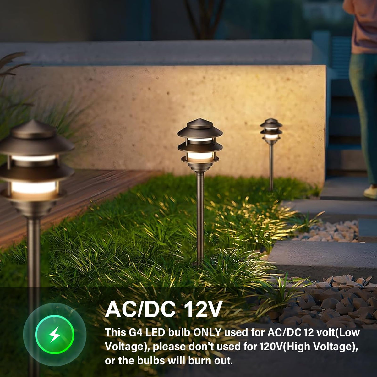 TJOY G4 LED bulb compact size fits small fixtures