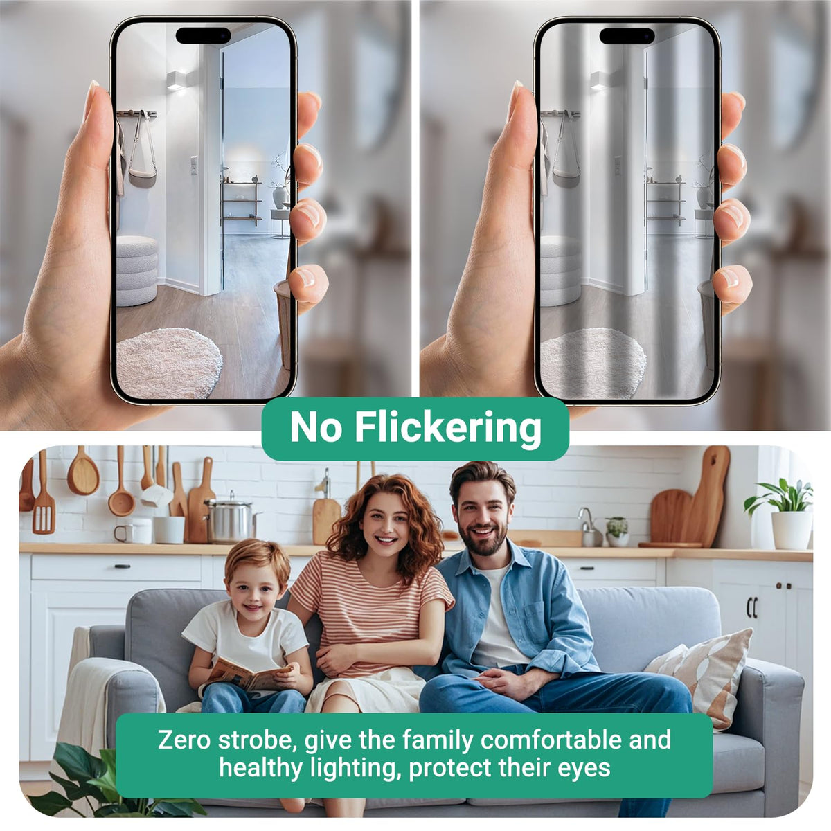 TJOY G9 flicker-free lighting ideal for reading and living spaces