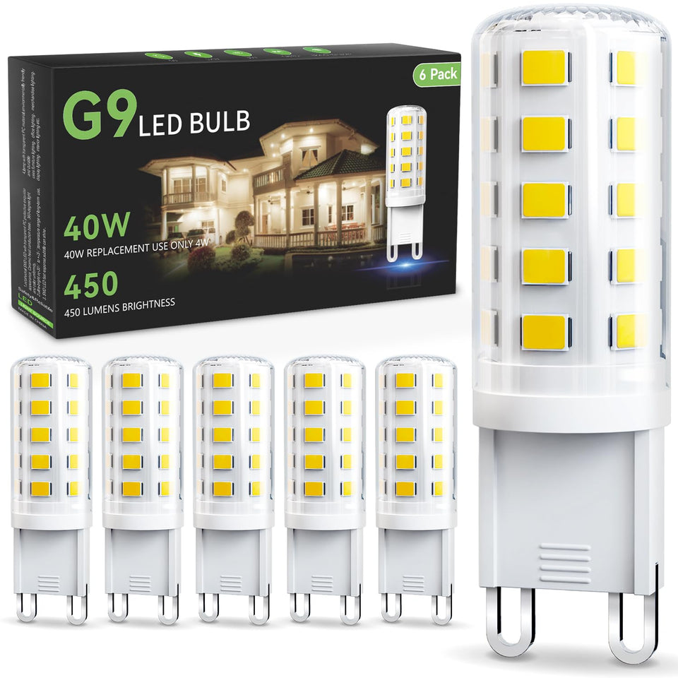 TJOY G9 LED bulb with compact base for easy G9 fixtures