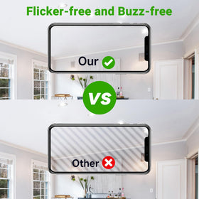 TJOY GU10 LED bulbs in kitchen range hood for bright task lighting