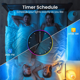 TJOY LED strip with app and remote control for flexible setup.