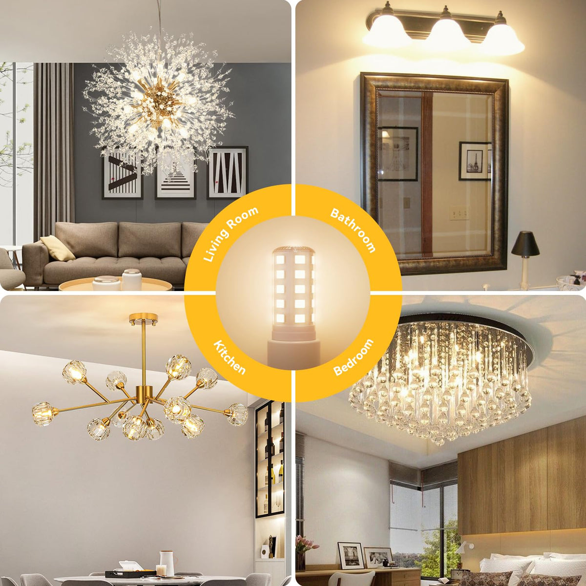 TJOY no flicker LED bulb offering energy efficiency