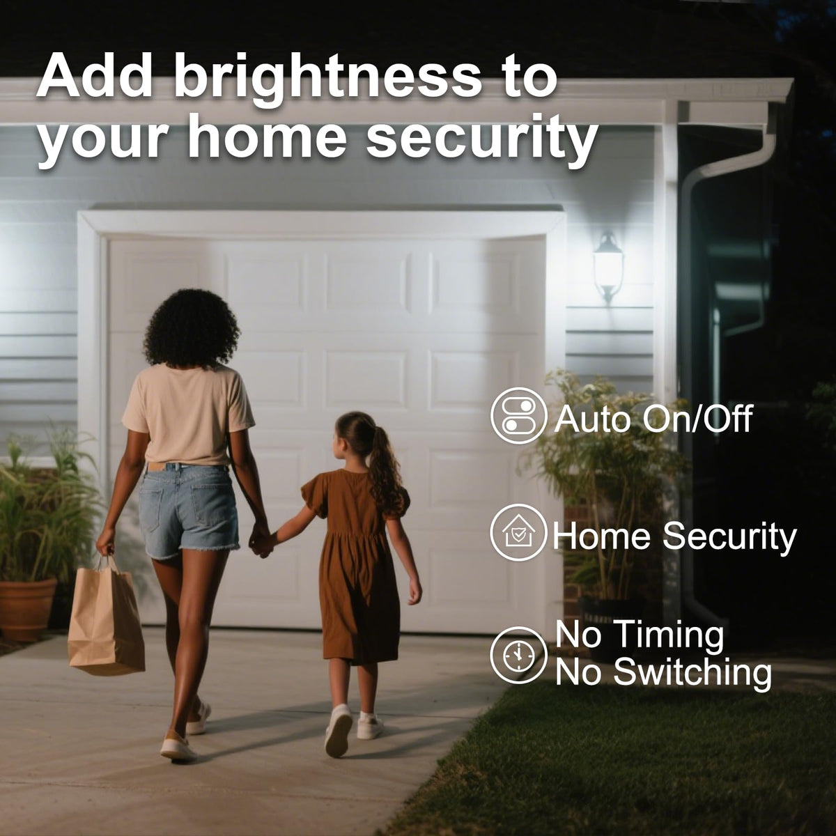 TJOY dusk-to-dawn light delivers non-flicker illumination for safer outdoor spaces