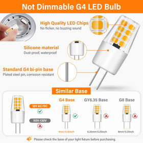 TJOY G4 LED bulb used in outdoor landscape to light a path