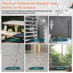 Tkaimy clear coating on walls provides invisible protection without altering texture